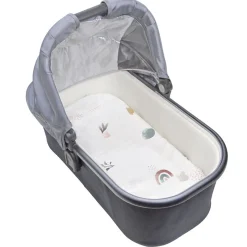 Kushies Strollers & Trailers|Outdoors & Travel>Bassinet Sheet Percale-Floral