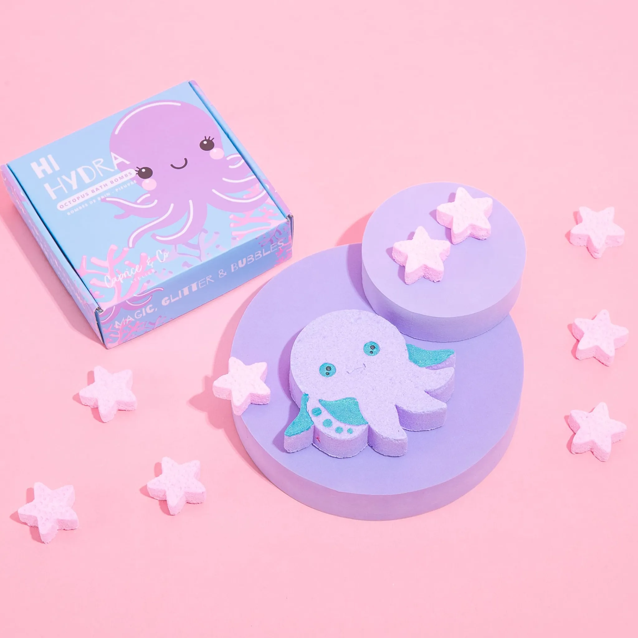 Kids Caprice u0026 co Body & Hair Care|Body & Hair Care>Bath Bomb Set - Hi Hydra!