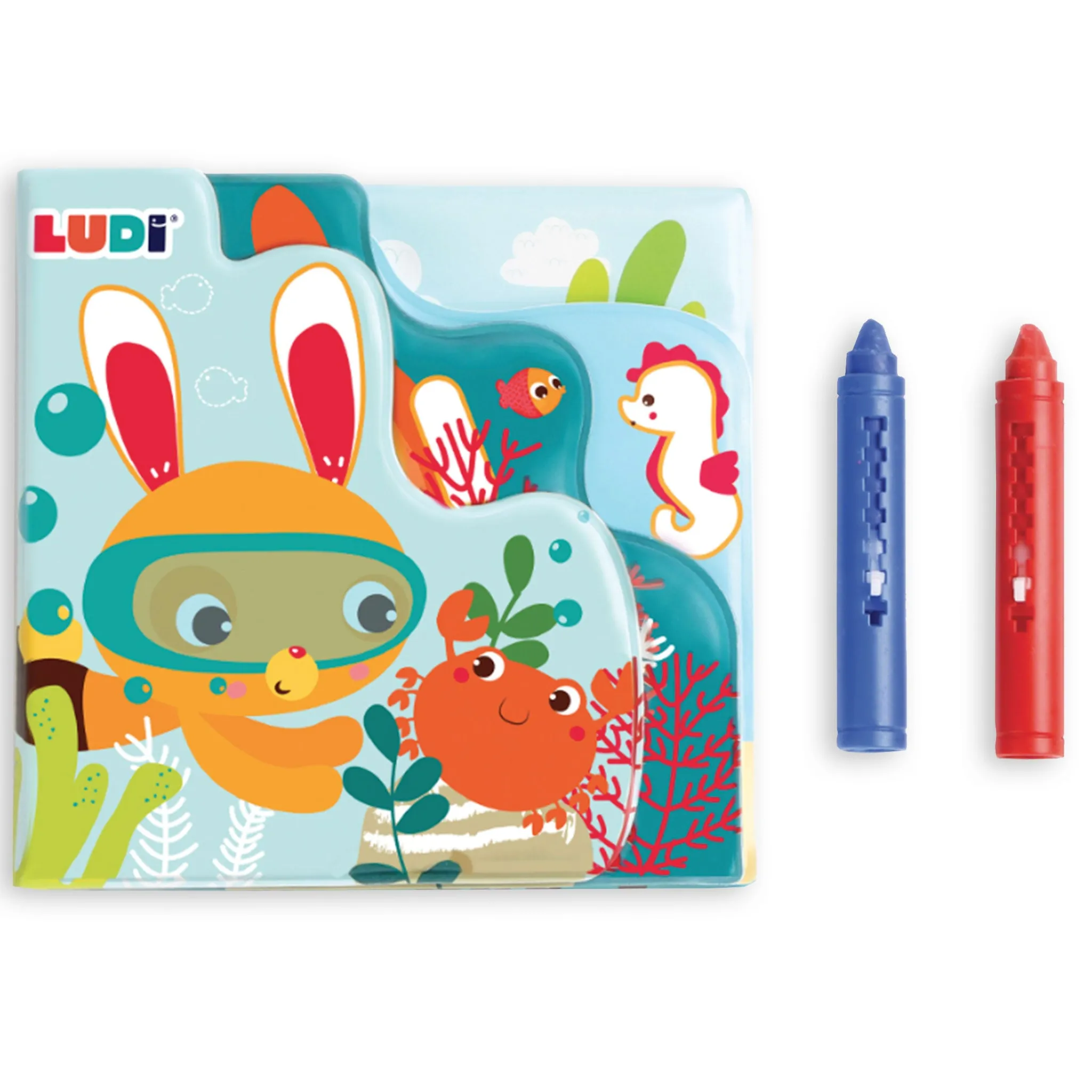 Ludi Bath Toys|Bath Accessories>Bath Book To Coloring