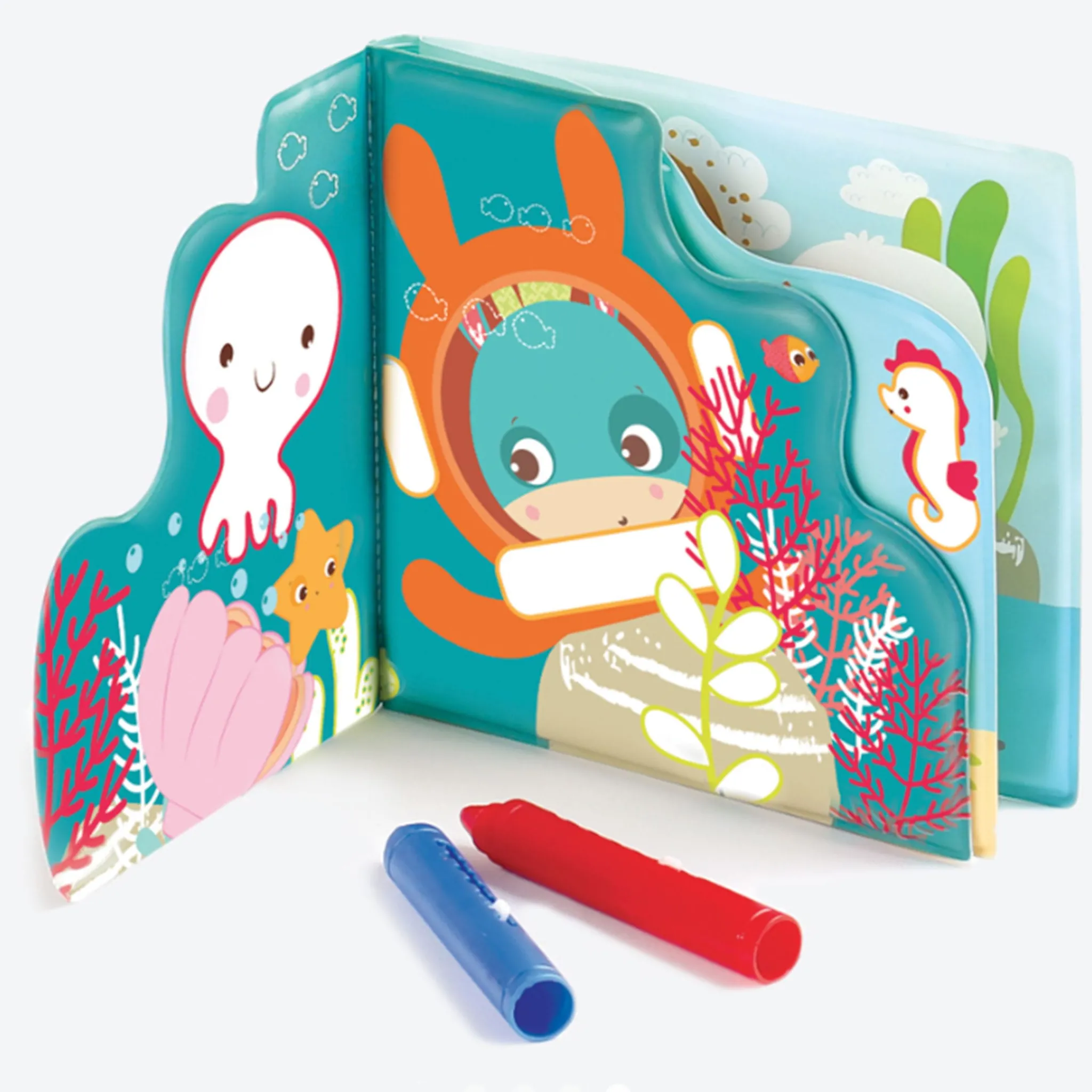 Ludi Bath Toys|Bath Accessories>Bath Book To Coloring