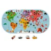 Janod Bath Toys|Bath Accessories>Bath Explorers Map