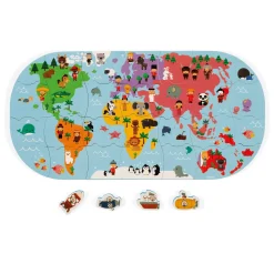Janod Bath Toys|Bath Accessories>Bath Explorers Map