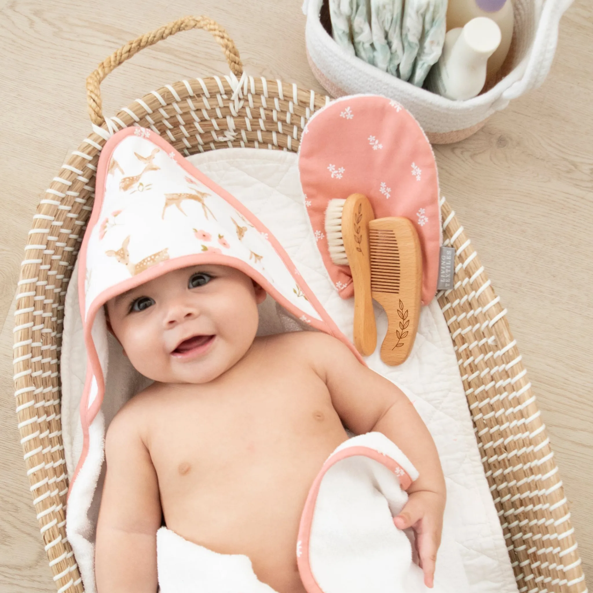 Kids Living Textiles Towels & Wipes|Towels & Wipes>Bath Gift Set 5 Pieces - Sophia Garden