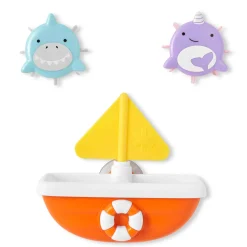 Skip Hop Bath Toys|Bath Accessories>Bath Spinner Shark Narwhal