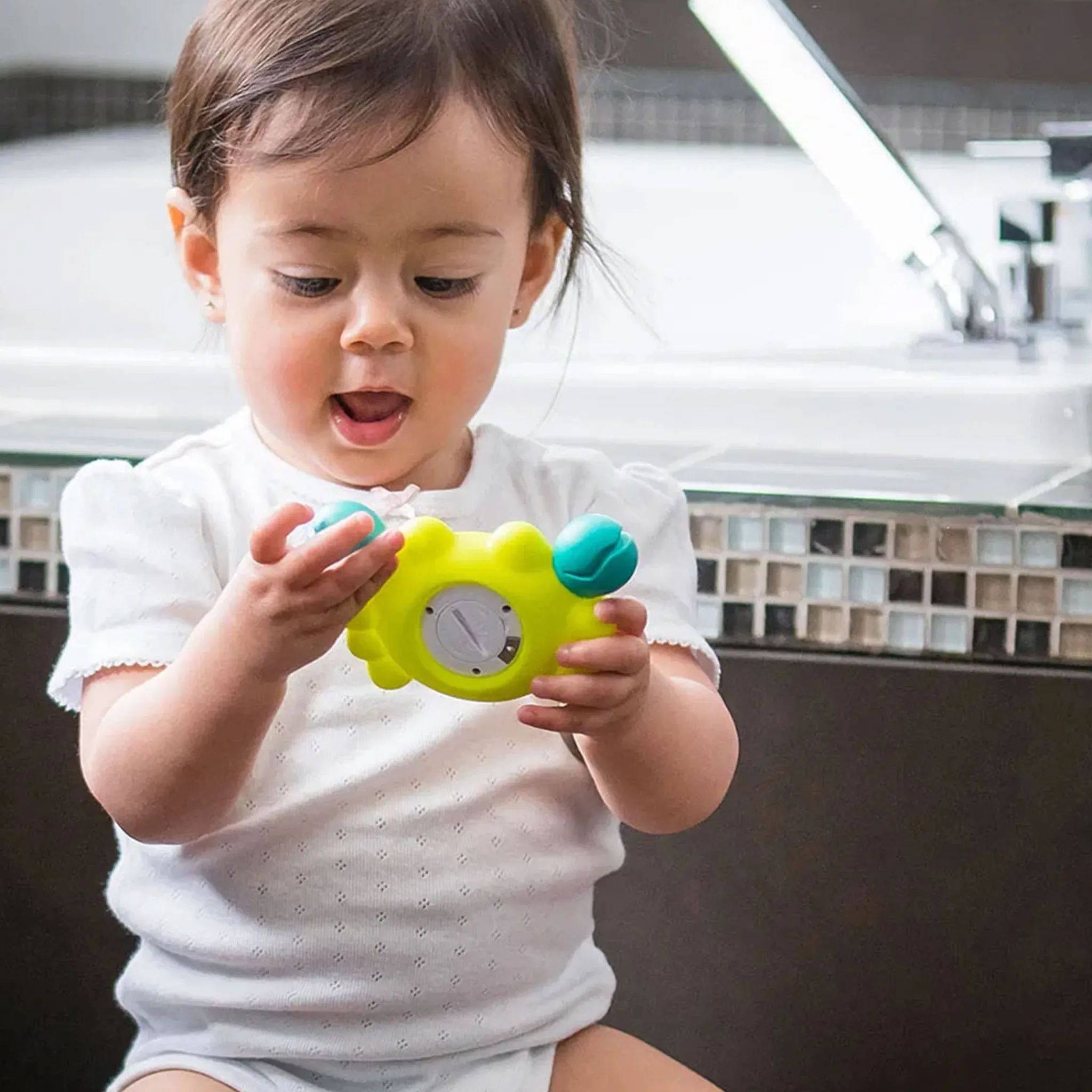 Bbluv Bath Thermometer Krab - Green / Blue