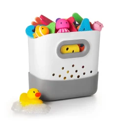Oxo Tot Bath Accessories>Bath Toy Bin Organizer - Grey