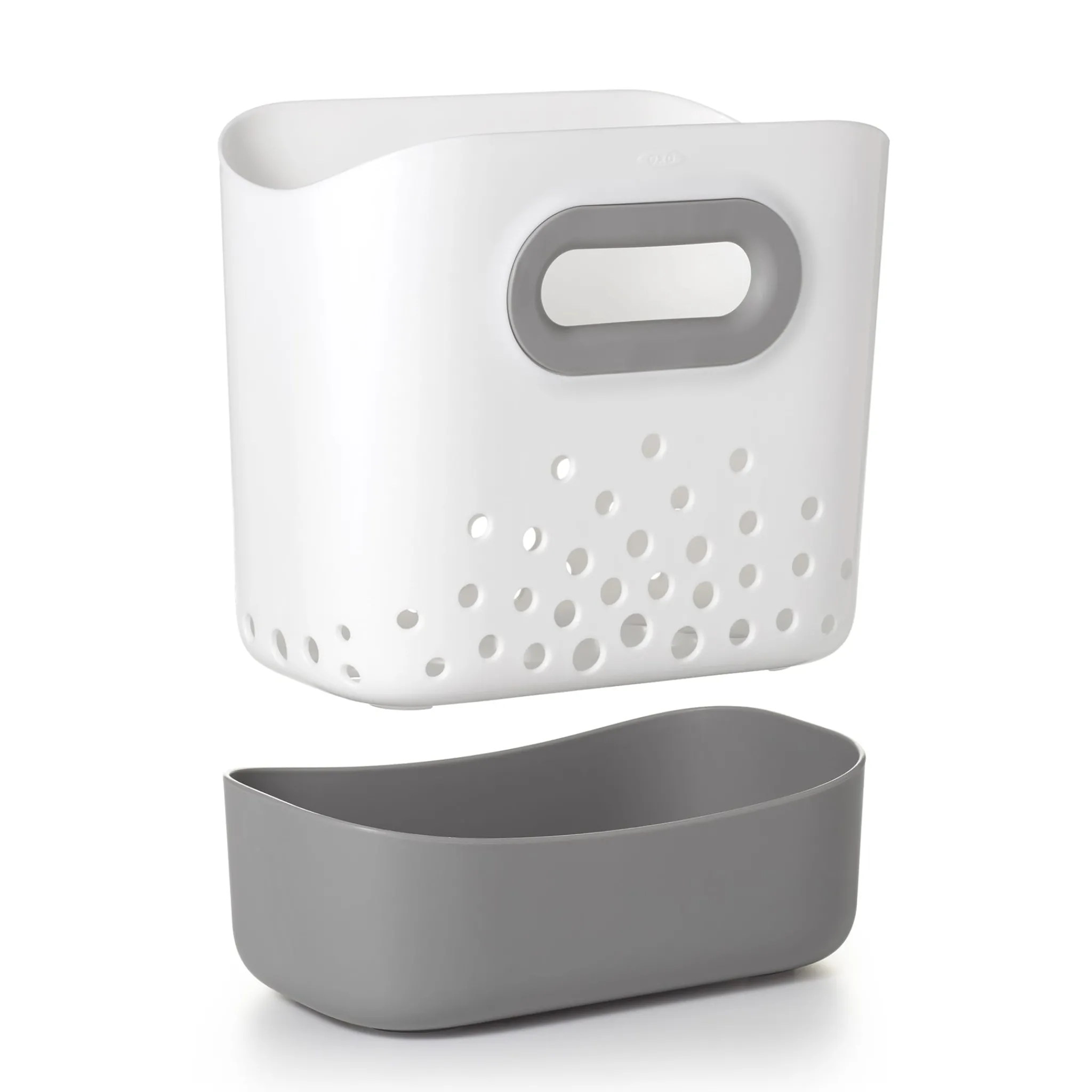 Oxo Tot Bath Accessories>Bath Toy Bin Organizer - Grey