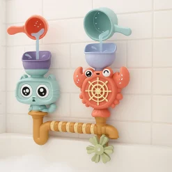Bebe Confort Bath Toys|Bath Accessories>Bath Toy Crabe And Cat Around