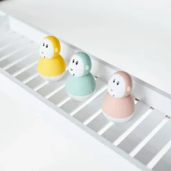 Matchstick Monkey Bathtime Wobblers - Cool Grey / Green