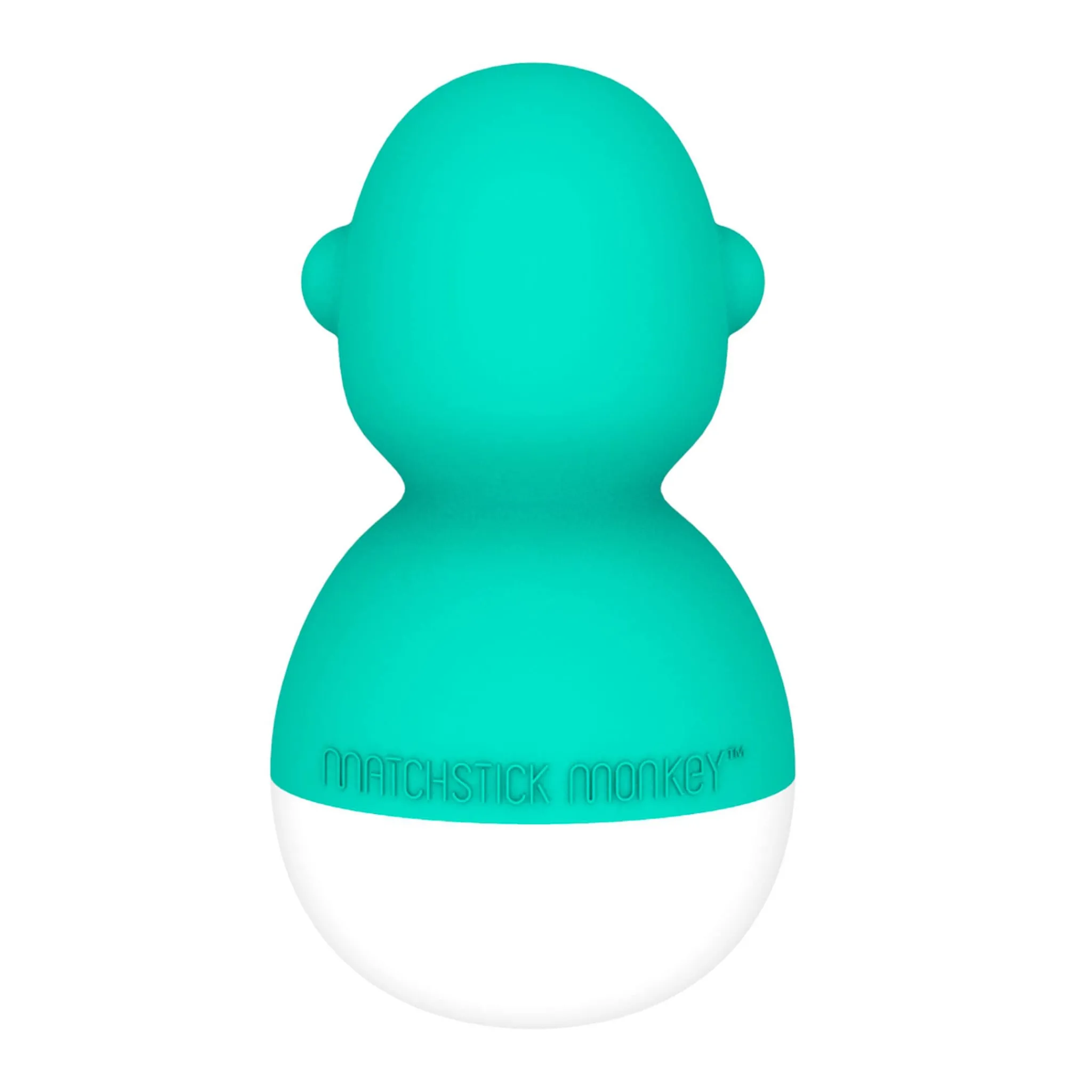 Matchstick Monkey Bathtime Wobblers - Cool Grey / Green