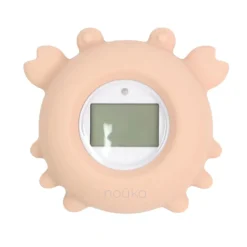 Nouka Bath Accessories>Bathtub Safety Thermometer Crab - Soft Blush