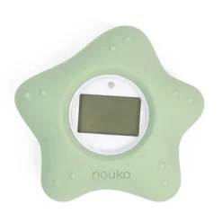 Nouka Bathtub Safety Thermometer Starfish - Moss