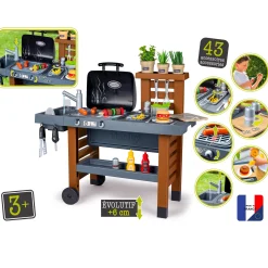 Kids Smoby BBQ Garden Kitchen