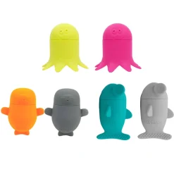 Bbluv Bath Toys|Bath Accessories>Büddies Silicone Mix-and-Match Bath Toys