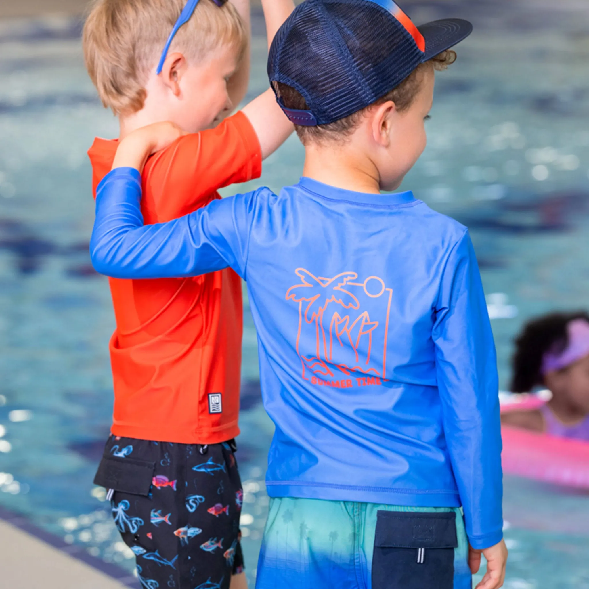 Kids/BOY Nano Beach Ls Rashguard 2-10