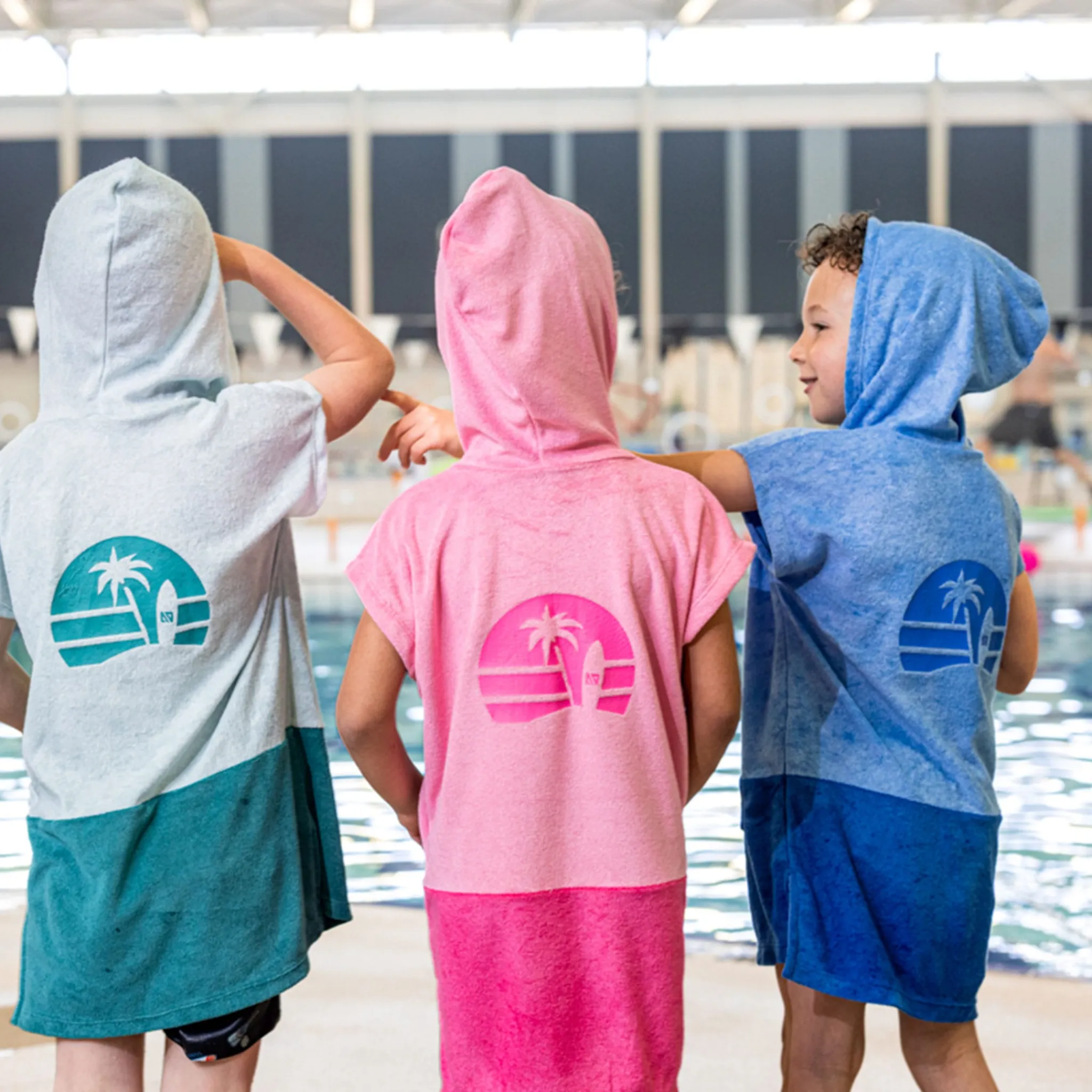Kids Nano Swimsuits>Beach Poncho 2-14