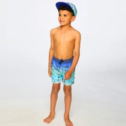 Kids/BOY Deux par Deux Swimsuits>Beach Swim Short 2-6