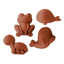 Kids Scrunch Beach Toys - Rust
