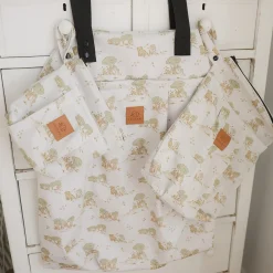 Origami Diaper Bags|Diaper Bags>Bear Medium Wetbag 12"x15"