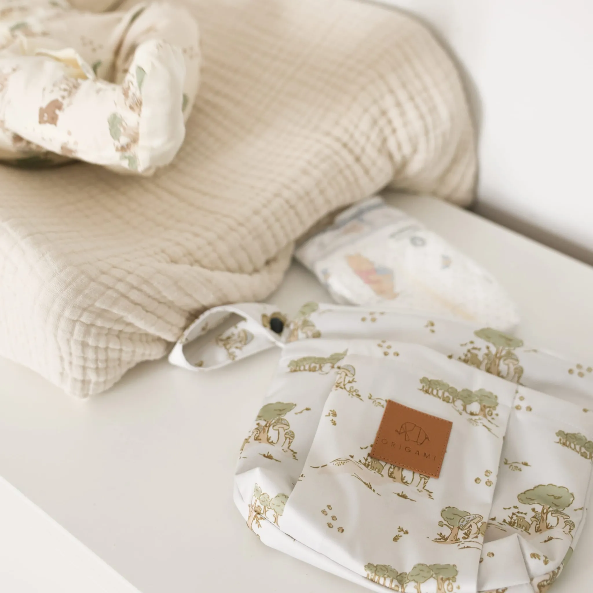 Origami Diaper Bags|Diaper Bags>Bear Small Wetbag
