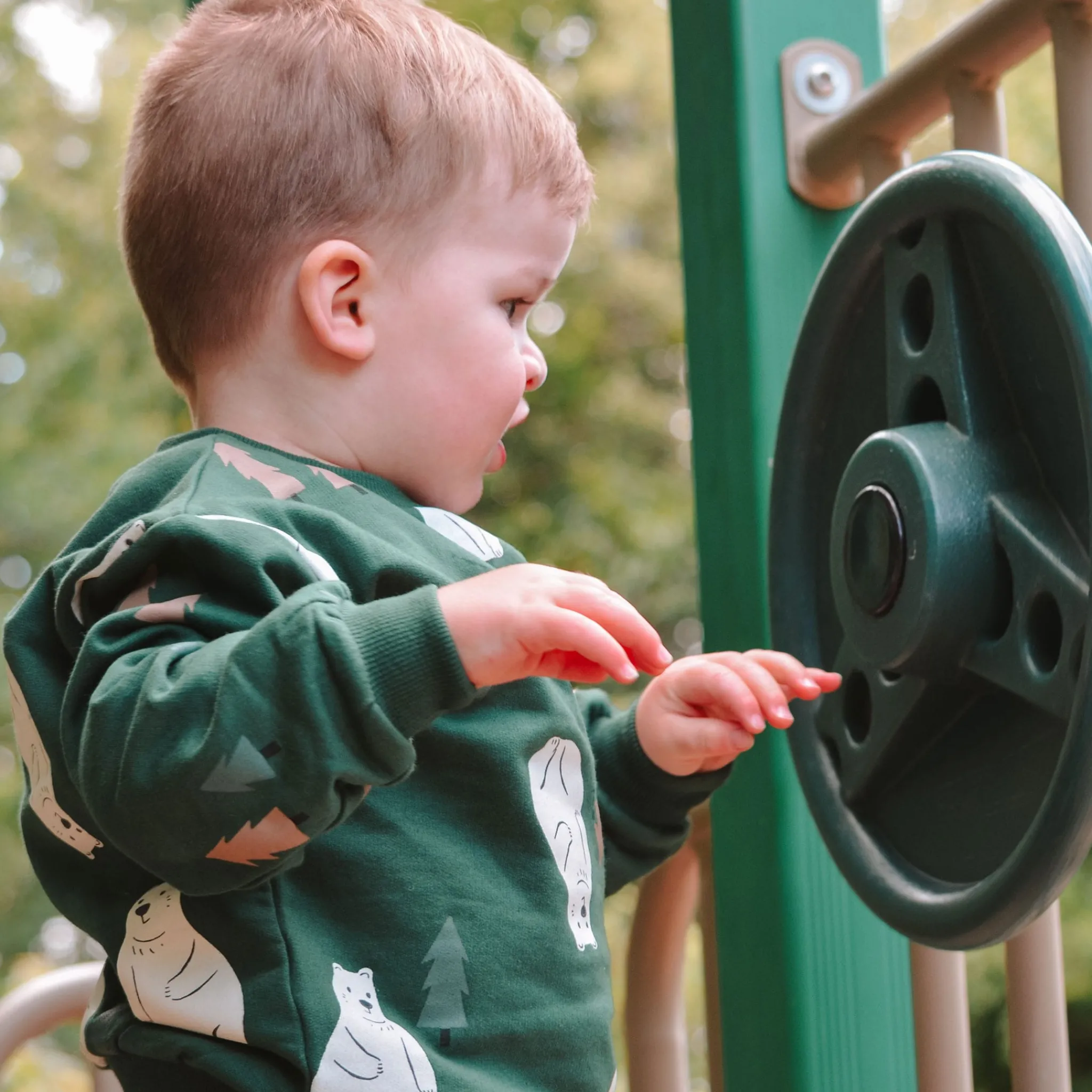 Kids/BOY Camp by Birdz Bear Sweatshirt 2-8