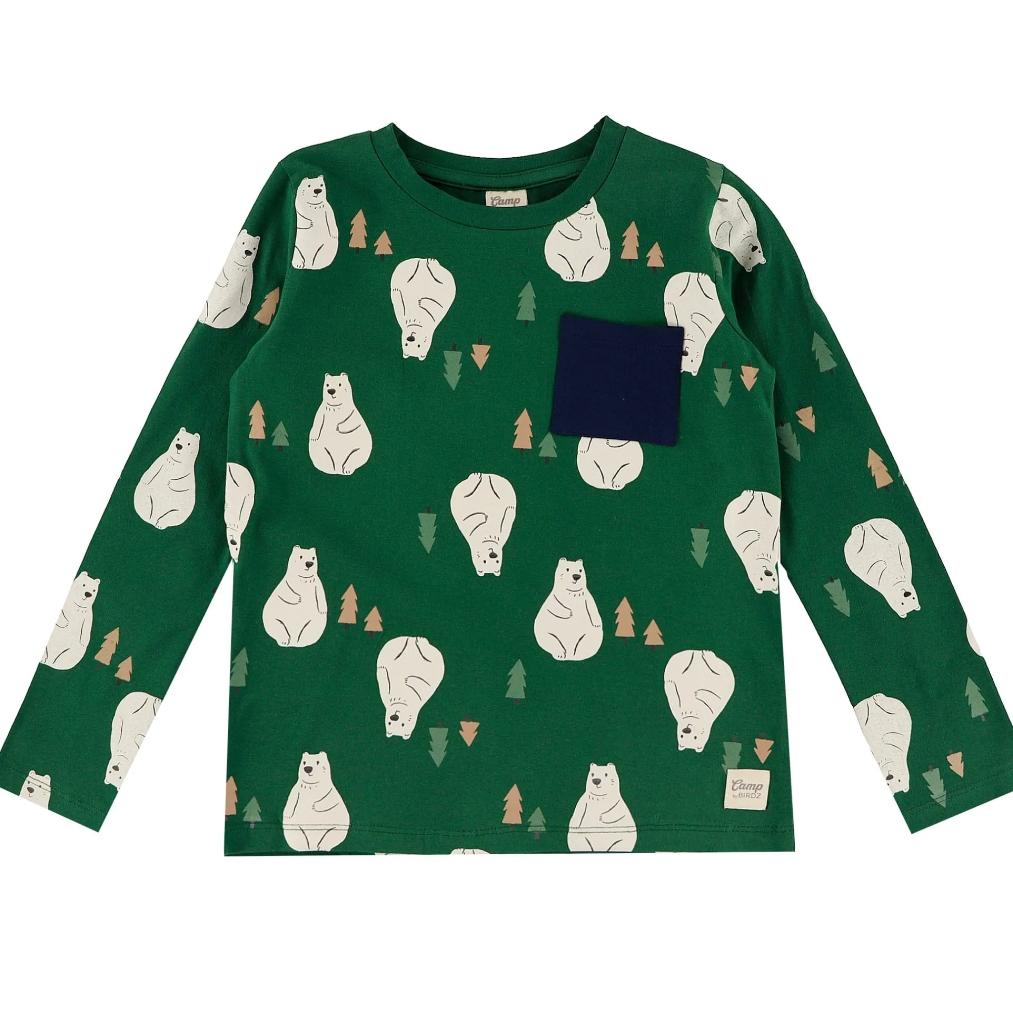 Kids/BOY Camp by Birdz Tops>Bear T-shirt 2-8