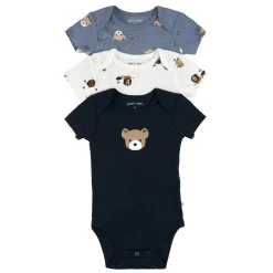 BOY Petit Lem Bears Pc Bodysuits Set 0-12m