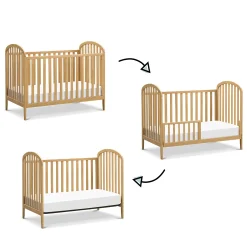 DaVinci Beau 3-in-1 Convertible Crib - Honey