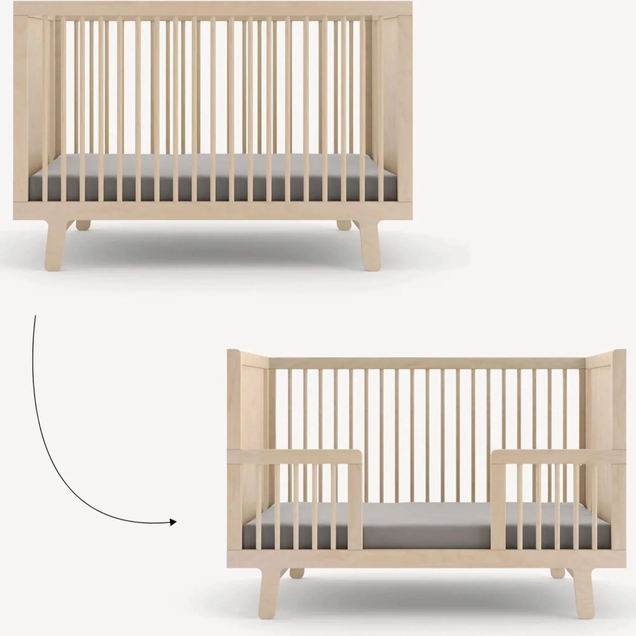 Oeuf Bed Conversion Kit Sparrow Nat