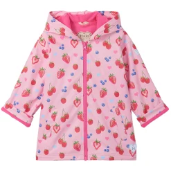 Kids Hatley Berries Rain Jacket 3-8