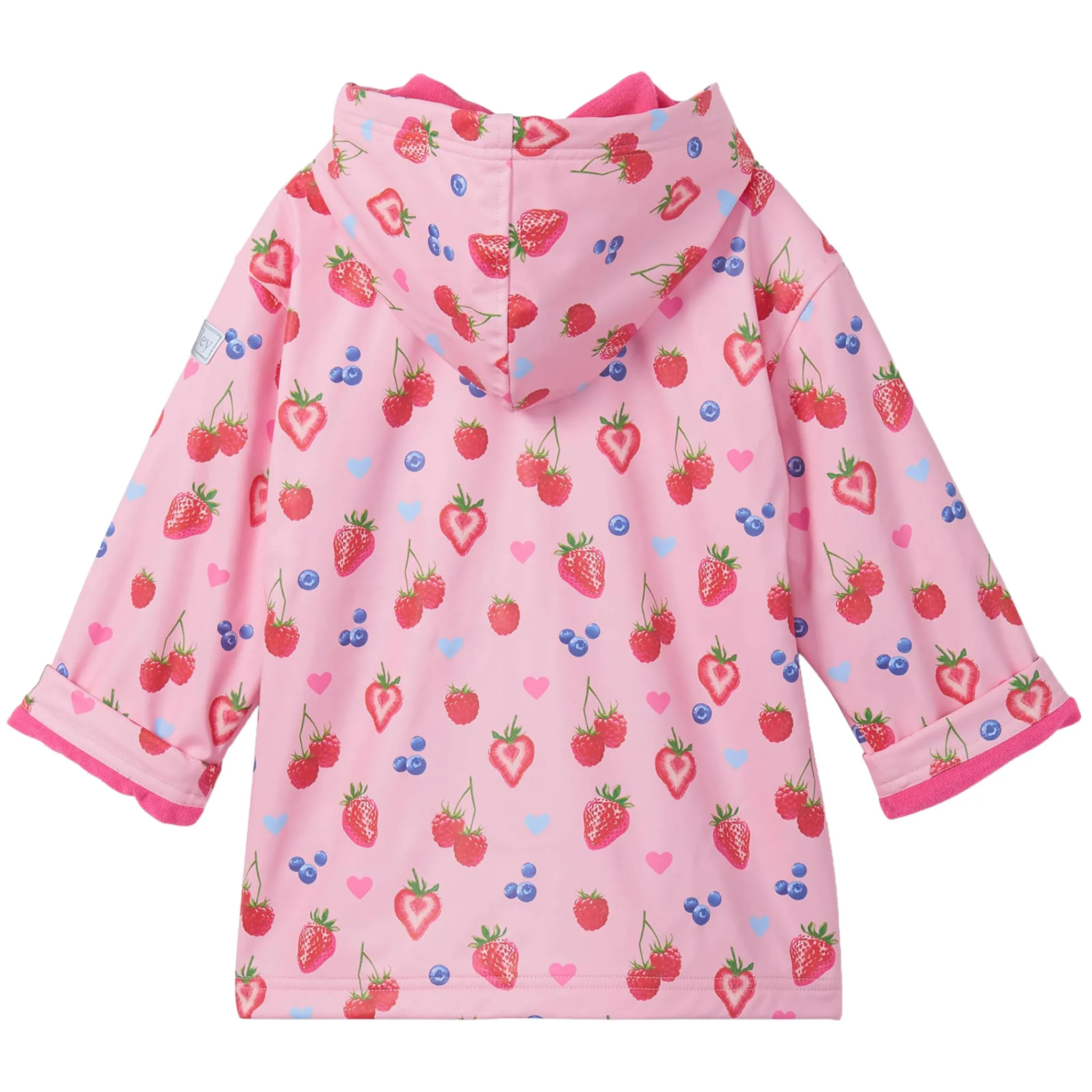 Kids Hatley Berries Rain Jacket 3-8