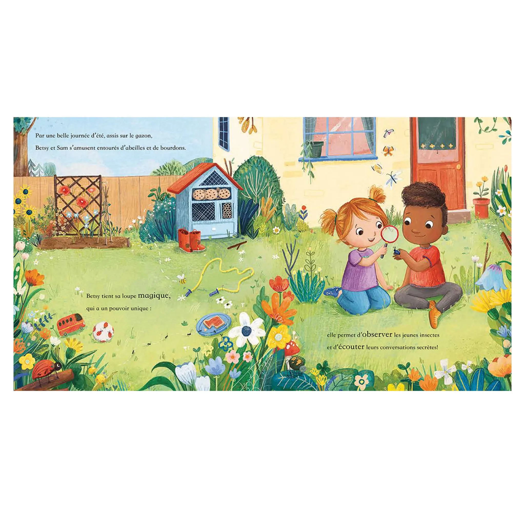Prologue 4 Years And Over>Betsy Laruche Protège les Papillons