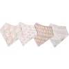 Copper Pearl Bibs (4) - Rainbow Bliss