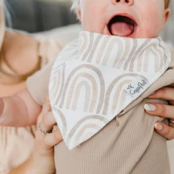 Copper Pearl Bibs (4) - Rainbow Bliss
