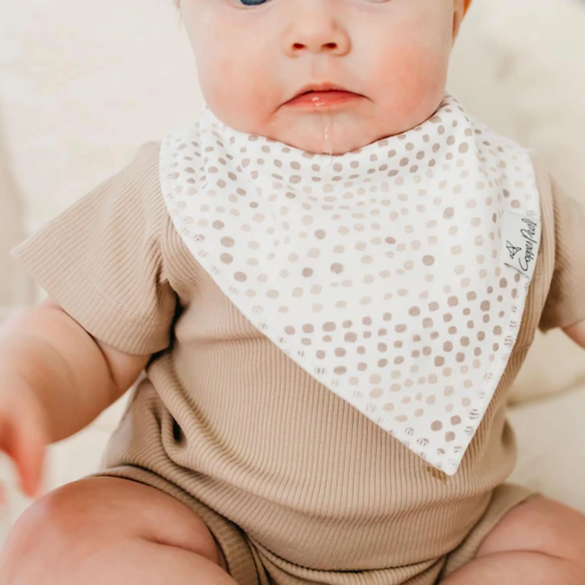Copper Pearl Bibs (4) - Rainbow Bliss
