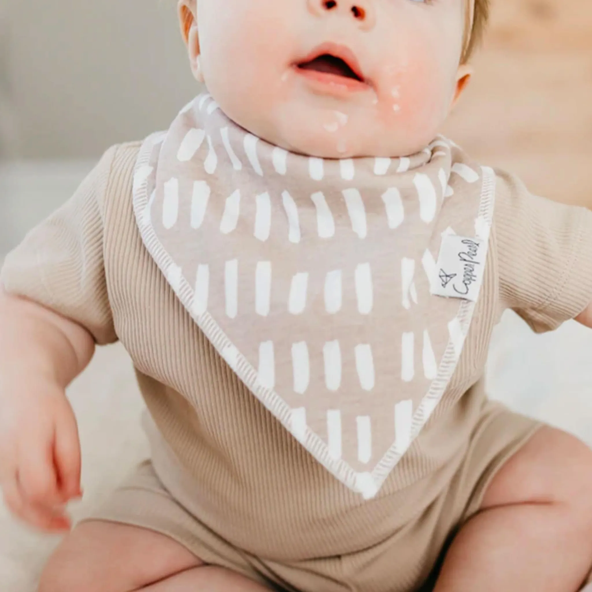 Copper Pearl Bibs (4) - Rainbow Bliss