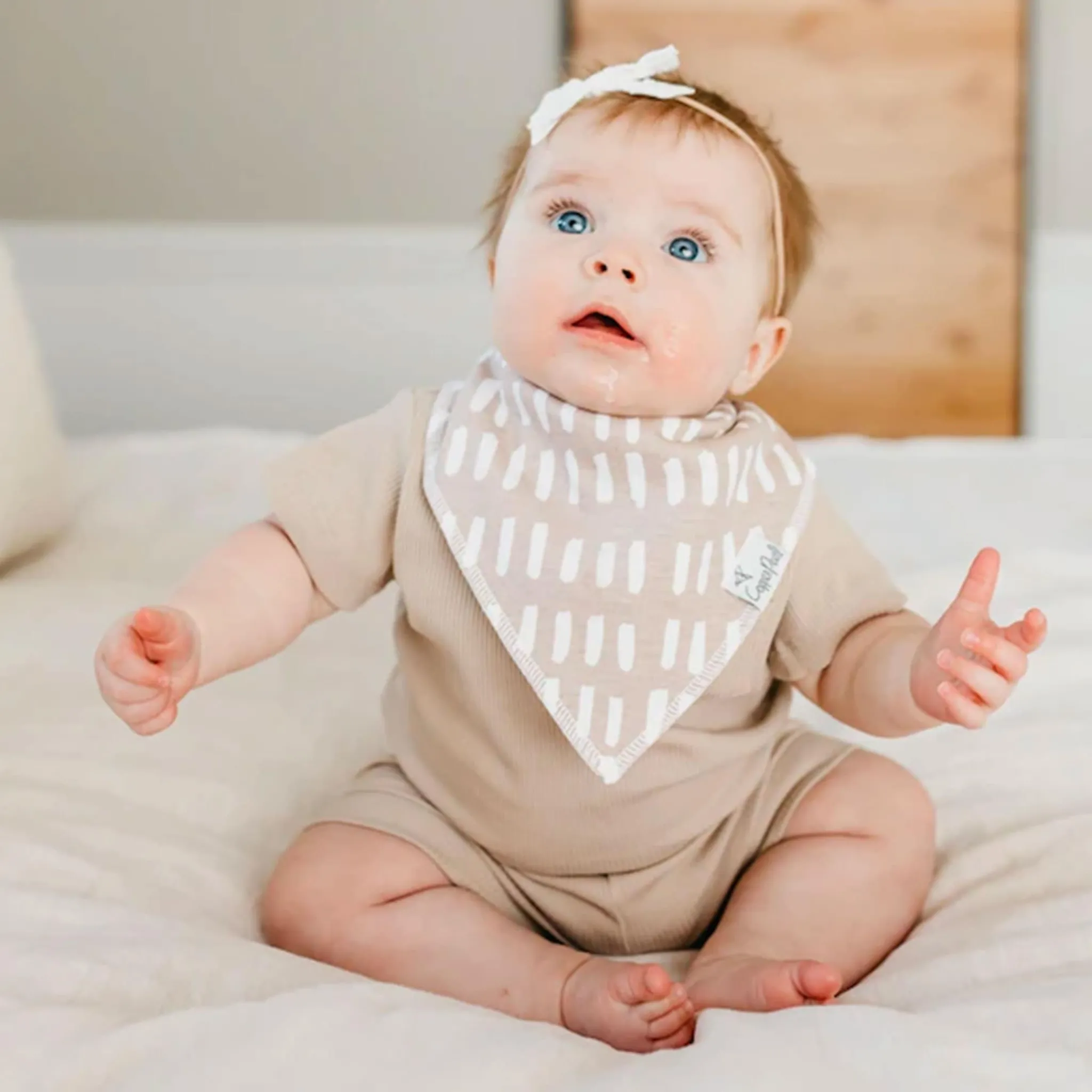 Copper Pearl Bibs (4) - Rainbow Bliss