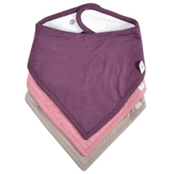Perlimpinpin Bibs|Breastfeeding>Bibs (3) Bamboo - Porto / Lotus / Taupe