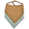 Perlimpinpin Bibs (3) Bamboo Honey / Foam / Gray