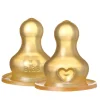 Bibs Bottle Nipple Latex (2) - Medium Flow