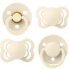 Bibs Pacifiers & Clips|Pacifiers & Clips>Try-It Collection Symmetrical Pacifier (4) 0-6m - Ivory (Size 1)