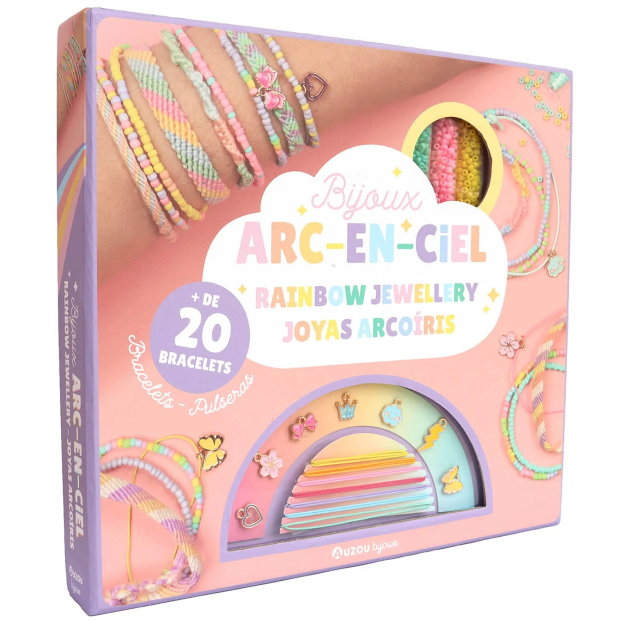 Kids Auzou Diy & Activities>Bijoux Arc-en-ciel