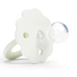 Elodie Pacifiers & Clips|Pacifiers & Clips>Binky Bloom Pacifier - Vanilla White