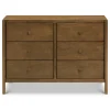 DaVinci Birdie 6-Drawer Dresser - Walnut