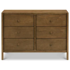 DaVinci Birdie 6-Drawer Dresser - Walnut
