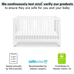 DaVinci Birdie 3-in-1 Convertible Crib - White
