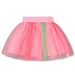 Kids Deux par Deux Skirts>Birds Mesh Skirt 7-10y
