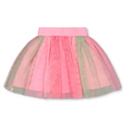 Kids Deux par Deux Skirts>Birds Mesh Skirt 7-10y