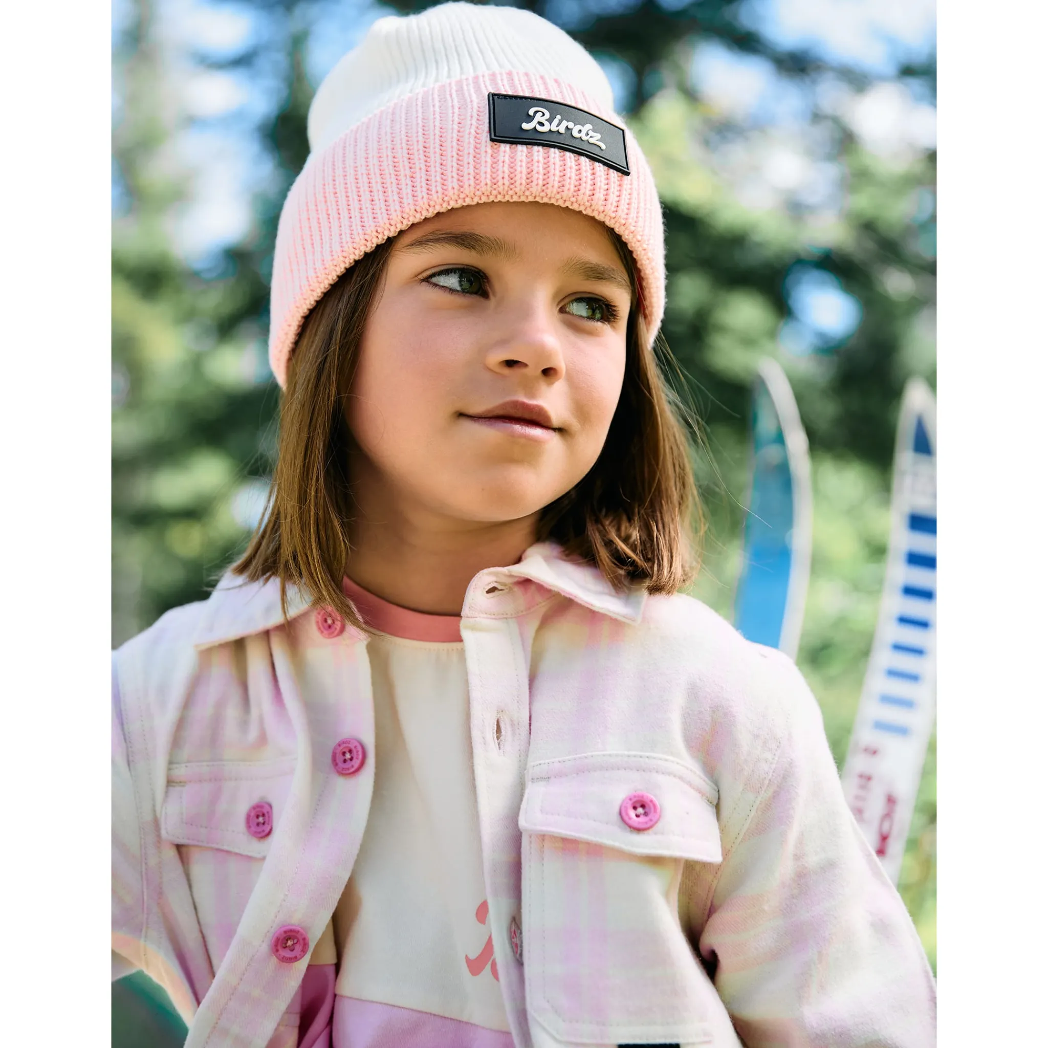 Kids Birdz Beanies>Colorblock Beanie 2-16 y