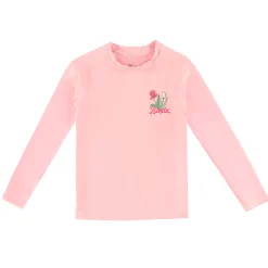 Kids Birdz Swimsuits>Flower Uv Rashguard 2-10